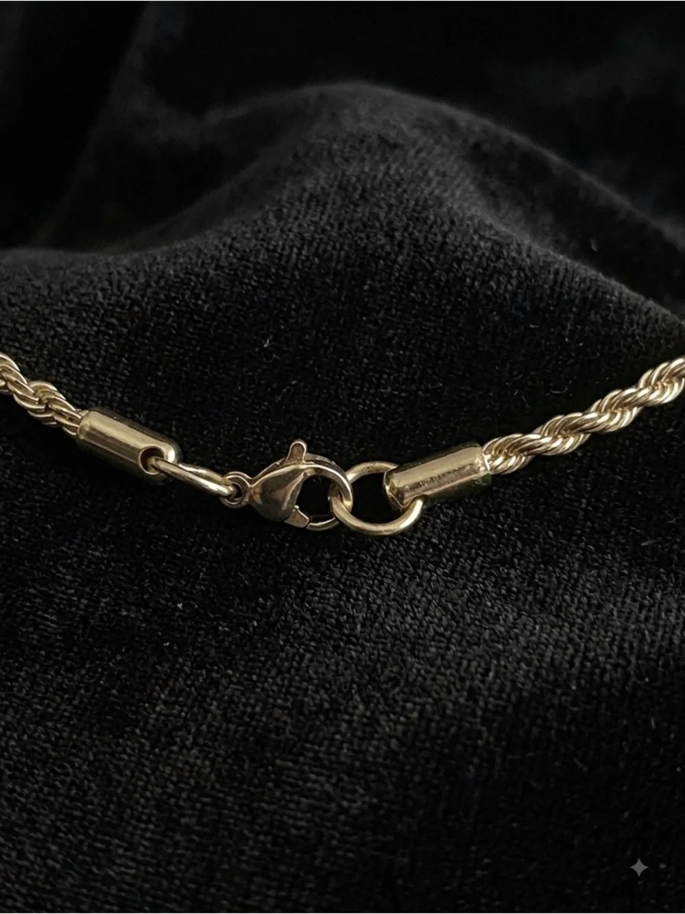 14 Karat Gold Plated 22 inch 3mm Rope Chain Necklace